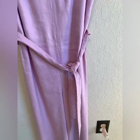 NWOT- Elegant Purple Sleeveless Dress - Picture 3 of 14